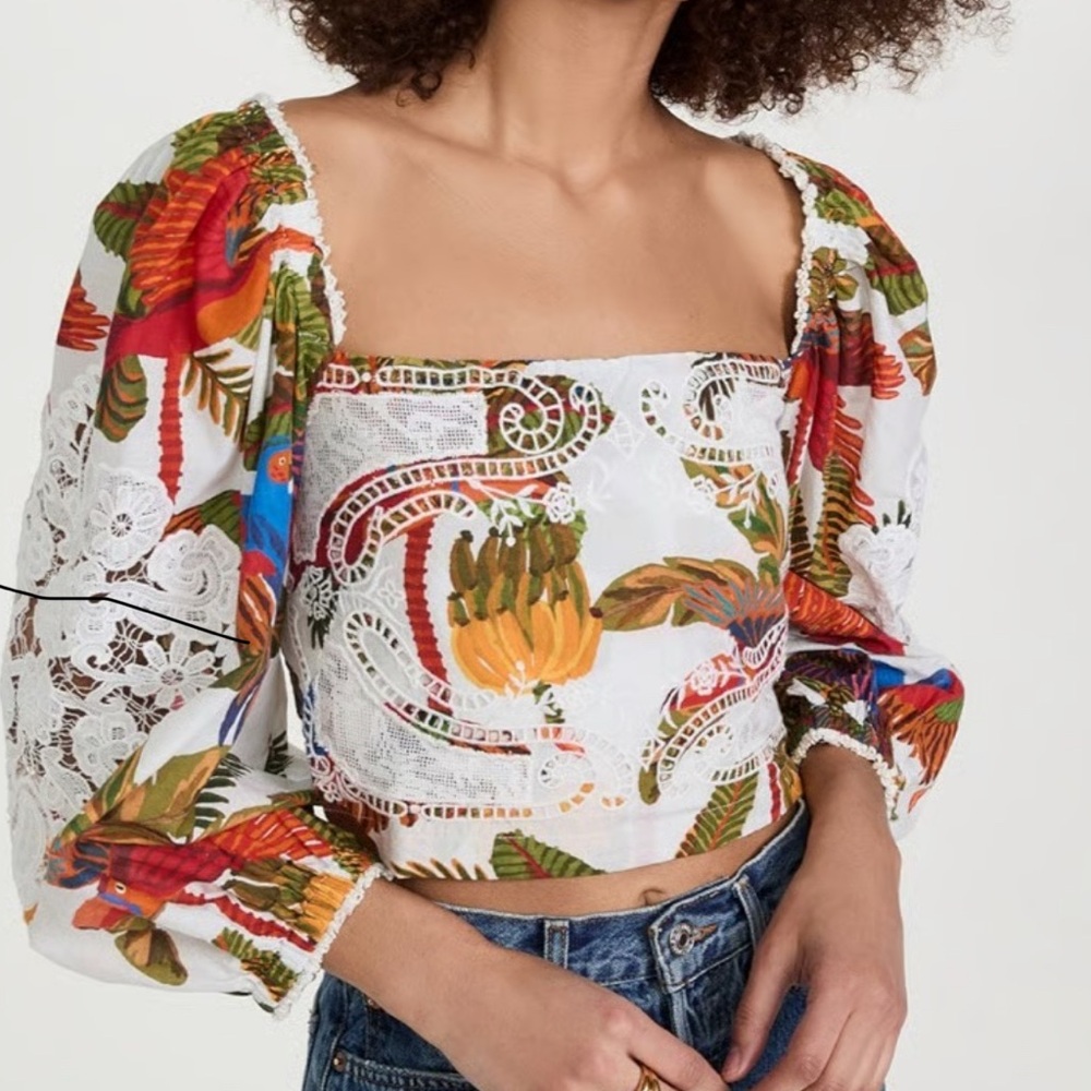 FARM Rio Multicolor Floral Blouse